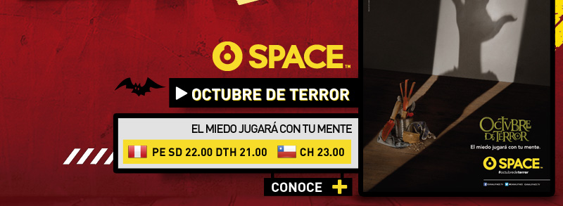 Space. Octubre de terror.