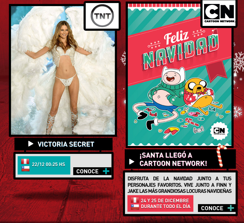 Victoria Secret / ¡Santa llegó a Cartoon Network!
